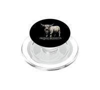 Highland Fringe Cow Benefits Funny Vintage Incisione PopSockets PopGrip per MagSafe