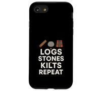 Highland Games Caber Tosser Clan Orgoglio Scozia Forza Custodia per iPhone SE (2020) / 7/8