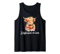 Highland Love Baby Vitello Heifer Tie Dye Sciarpa Highland Cow Canotta