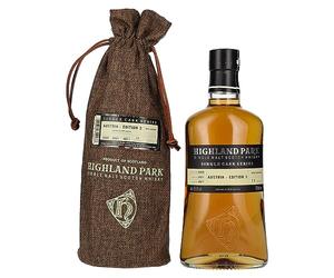 Highland Park 11 Years Old AUSTRIA - EDITION 3 2009 63,6% Vol. 0,7l im Leinensackerl