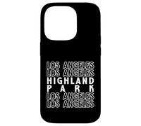 Highland Park Los Angeles LA CA per uomo donna. Custodia per iPhone 14 Pro