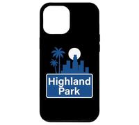 Highland Park NELA Nord-est Los Angeles HLP York 90042 Custodia per iPhone 12 Pro Max