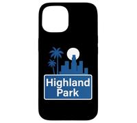 Highland Park NELA Nord-est Los Angeles HLP York 90042 Custodia per iPhone 15