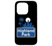 Highland Park NELA Nord-est Los Angeles HLP York 90042 Custodia per iPhone 15 Pro