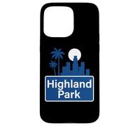 Highland Park NELA Nord-est Los Angeles HLP York 90042 Custodia per iPhone 15 Pro Max