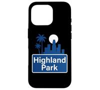 Highland Park NELA Nord-est Los Angeles HLP York 90042 Custodia per iPhone 16 Pro