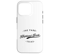 Highland Park The Park Texas per donne e uomini Custodia per iPhone 16 Pro