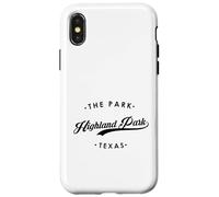 Highland Park The Park Texas per donne e uomini Custodia per iPhone X/XS