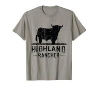 Highland Rancher - Scozzese Highland mucca per bestiame agricoltore Maglietta