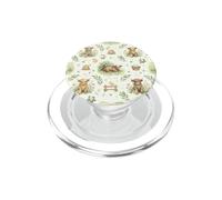 Highland Vitello Agnello Prato Cottagecore Fattoria Acquerello PopSockets PopGrip per MagSafe