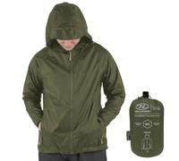 Highlander Giacca impermeabile da uomo, giacca ripiegabile Stow & Go, massima protezione impermeabile, leggera e traspirante, perfetta per le avventure quotidiane e all'aperto