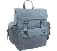 Highlander Grande Intascato Web Zaino Cotone Zaino Esercito Borsa Raf Blu