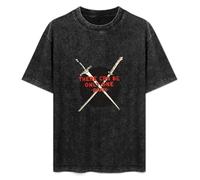 Highlander mit Aufschrift There Can Be Only 1 Men T-Shirt Print Hip Hop Tee Black Unisex Tee L