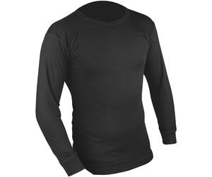Highlander Termica Gilet Maniche Lunghe Uomo Intimo Intimo Polizia Camicia Nera