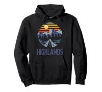 Highlands Carolina del Nord NC Black Bear Blue Ridge Mountains Felpa con Cappuccio