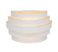 HighLight Applique Scudo, bianco, larghezza 20 cm, alluminio, G9 Highlight