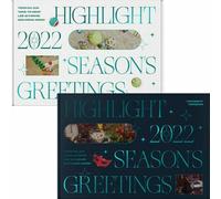 HIGHLIGHT - HIGHLIGHT 2022 SEASON’S GREETINGS ( NOON + MIDNIGHT 2 Ver SET. ) K-POP SEALED