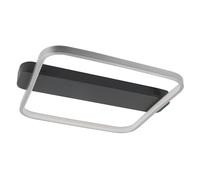 HighLight Plafoniera LED Ascona, nero/nickel, 28 W Highlight
