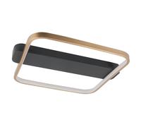 HighLight Plafoniera LED Ascona, nero/oro, 28 W Highlight