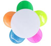 Highlighter colorato - pennarello colorato, pennarello dolce per la scuola, pennarello evidenziato a forma di fiore a forma di pneumatico | Pennarello creativo, evidenziatore per adulti e fornello