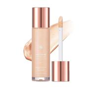Highlighter ed Illuminatore Liquido per Viso e Corpo - Formula Leggera e non Grassa, Finitura Idratante con Effetto Luminoso e Naturale, Lunga Durata, 30ml (#1)