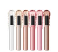 Highlighter Stick,6 Pieces Face Make-up Wand | Contour Stick Makeup - For Dating Wedding Camping Traveling Sister Daughter Girlfriend
