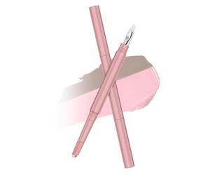 Highlighter Stick - Double Ended Makeup Pencil 2.5g | Eye Brightener With Brush Smooth Cosmetic Face Highlighter For Bridal Prom Party Office Travel Daily Fashion Makeup Use