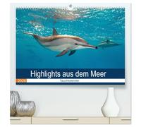 Highlights aus dem Meer - Tauchkalender (hochwertiger Premium Wandkalender 2026 DIN A2 quer), Kunstdruck in Hochglanz: Erleben Sie die farbenfrohe ... Wasser! Ein Kalender nicht nur für Taucher.