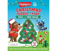 Highlights Christmas Puzzle and Play: Build with 100 Pieces (Copertina rigida)
