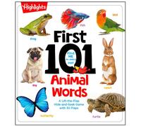 Highlights First 101 Animal Words (Libro di cartone) Highlights First 101 Words