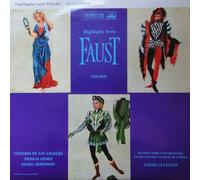 Highlights From Faust - Gounod* - Orchestra Of The Théâtre National De L'Opéra* Conducted By André Cluytens LP