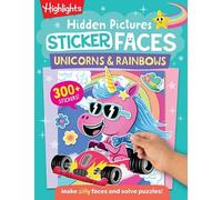 Highlights Hidden Pictures Sticker Faces: Unicorns & Rainbows (Tascabile)