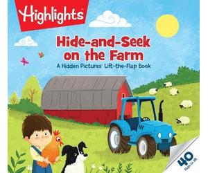 Highlights Hide-and-Seek on the Farm (Rilegatura flessibile)