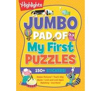 Highlights Jumbo Pad of My First Puzzles (Tascabile) Jumbo