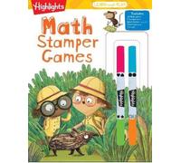 Highlights Learn-and-Play Math Stamper Games (Tascabile)