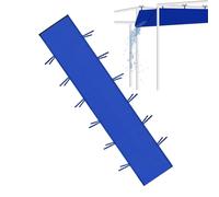 Highly Efficient Drainage Design: The canopy gutter features a highly efficient drainage design that uses waterproof Oxford fabric to quickly guide rainwater to the ground, preventing water seepage in