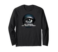 Highly Informed Not Paranoid Eye Design Maglia a Manica