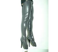 Highs Tacchi Lattice Ballet Boots Taglia 37 38 39 40 41 42 43 44 45 46 57 FS