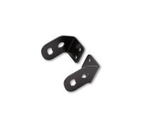 HIGHSIDER Adattatore per indicatore di direzione pro per indicatore di direzione originale, per portatarga per Triumph, nero