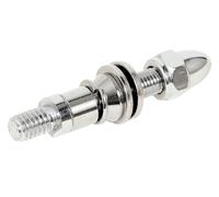 Adattatore specchio HIGHSIDER Harley da 5/16 pollici-18 UNC, cromato, argento