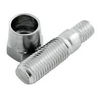 HIGHSIDER Adattatore Specchio 5/16" Interno M10x1,25 Cromato Sinistra Destra