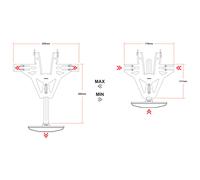 HIGHSIDER AKRON-RS für KTM 690 SMC / Enduro / R, senza spia della targa, nero