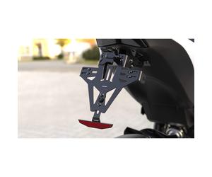 HIGHSIDER AKRON-RS PRO Suzuki SV 650 S / N / SV 1000 S / N, inclusa la luce della targa, nero