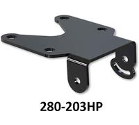 Highsider Akron-RS Pro Universal, portatarga male Nero