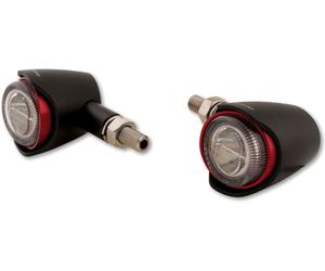 Highsider Akron-X, Luce posteriore/indicatore di direzione a LED male Nero/Rosso