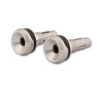 Highsider Alluminio Pesi Manubrio AKRON-XS Argento per Manubrio Id 12-22 MM