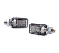 HIGHSIDER Corpo indicatore LED Smart Picco nero / Lente trasparente (coppia), posteriore, trasparente