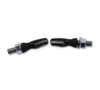 Highsider Indicatore LED Smart Spark – Corpo nero, Lente fumé, Coppia Anteriore/Posteriore