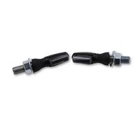 HIGHSIDER smart Spark LED Indicatore/Luce di posizione Nero/Fumo 2in1, Omologato E (coppia), nero