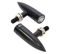 Indicatori LED HIGHSIDER MONO BULLET LONG, nero